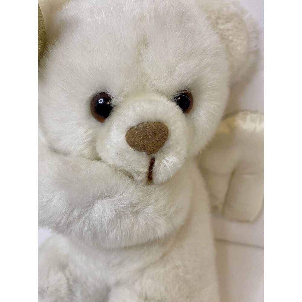 Applause Teddy Bear Angel Wings 1987 9" Plush Stuffed Animal Holiday - Picture 2 of 12